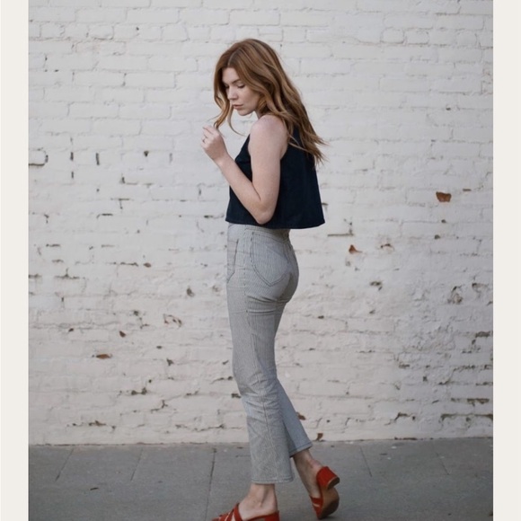 Lykke Wulff Ranch Pants in Railroad Stripe - X-Small - Picture 6 of 9